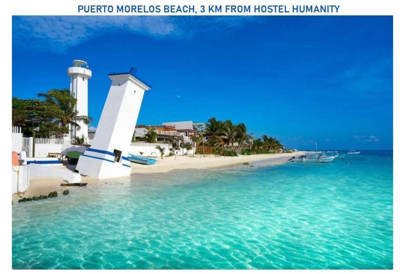 Hostel Humanity Puerto Morelos Εξωτερικό φωτογραφία